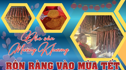 Während der Tet-Zeit herrscht in Muong Khuong reger Betrieb.