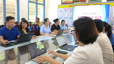 Triển khai thực hiện đồng bộ học bạ số