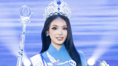 Nguyễn Phương Thanh là Hoa hậu Sinh viên Hòa bình Việt Nam 2025