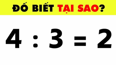 Förvirrande mattegåta: Varför är 4 ÷ 3 lika med 2?
