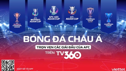 AFC y Viettel firman un acuerdo histórico, TV360 adquiere los derechos de transmisión completos del fútbol asiático en Vietnam.
