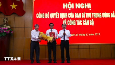 คณะกรรมการพรรคประจำจังหวัดเตย์นิญประกาศมติของคณะกรรมการกลางพรรคเกี่ยวกับการแต่งตั้งบุคลากร