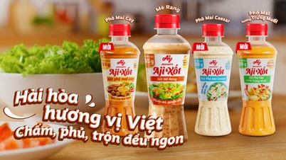 Se lanza la línea de productos 'Aji-Xốt', que aporta una explosión de sabor al Año Nuevo Lunar.