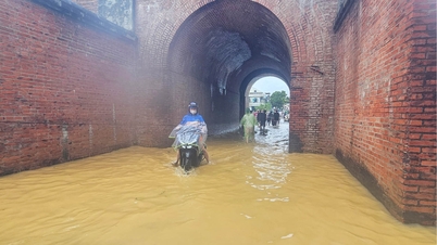 Hue menghadapi tantangan pengendalian banjir.