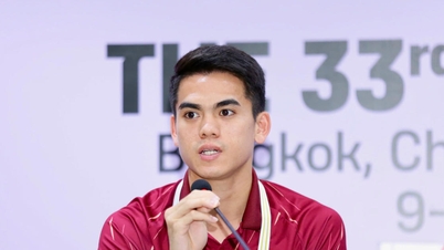 Khuat Van Khang spricht über sein letztes Turnier im Trikot der vietnamesischen U23-Nationalmannschaft.