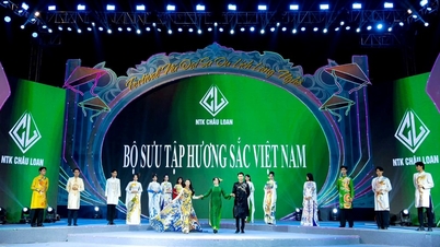 Model Nguyễn Hoàng Mai Linh nổi bật trong bộ sưu tập “Hương sắc Việt Nam”