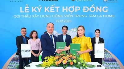 LA Home ký kết gói thầu xây dựng công viên trung tâm, hiện thực hóa 'trái tim xanh' của đô thị sinh thái phía Tây TP.Hồ Chí Minh