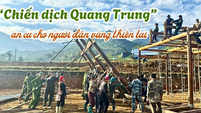 "Kempen Quang Trung" - menyediakan perumahan untuk penduduk di kawasan yang dilanda bencana.