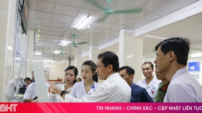 Ha Tinh tartományban a lakosság több mint 95%-ának van egészségügyi ellátása.