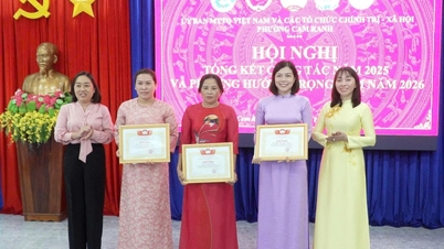 El Frente del Barrio Cam Ranh resume sus actividades para 2025.