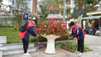 Sở Giáo dục và Đào tạo phát động ra quân vệ sinh môi trường