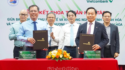 Het managementbestuur van de economische zone en het industriepark van de provincie Khanh Hoa heeft een samenwerkingsovereenkomst getekend met Vietcombank Khanh Hoa.