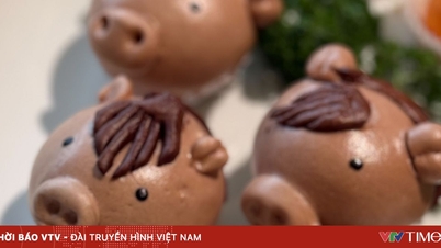 말 모양으로 만든 찐빵인 "마띠우다"가 호치민시에서 화제를 모으고 있습니다.
