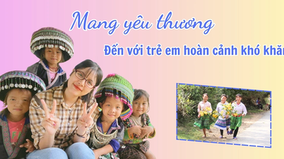 Mang yêu thương đến với trẻ em hoàn cảnh khó khăn