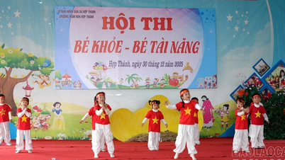 การประกวด "เด็กสุขภาพดีและมีความสามารถ" ที่โรงเรียนอนุบาลฮอปแทง เป็นกิจกรรมที่สนุกสนานและน่าตื่นเต้น