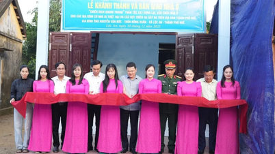 De eerste woning in het kader van de "Quang Trung-campagne" in Hue is overgedragen.