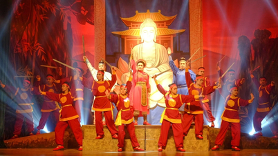 La pièce « Le joyau brillant de Khuc Gia Trang » : Diffuser l'héroïsme historique sur la scène du Bai Choi.