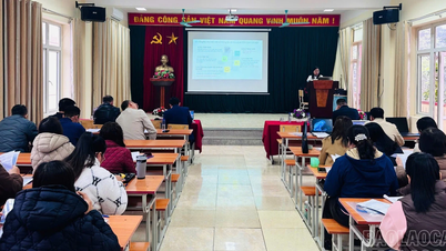 Bao Thang dispense une formation sur les procédures du recensement économique général de 2026.