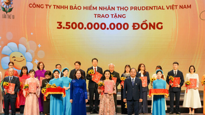 Prudential se angajează să contribuie cu 3,5 miliarde VND în 2026 prin intermediul Fondului de Protecție a Copiilor din Vietnam.