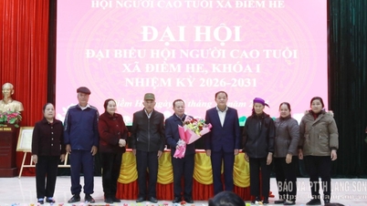 สมาคมผู้สูงอายุตำบลเดียมเหอ จัดการประชุมผู้แทนครั้งแรกสำหรับวาระปี 2026-2031