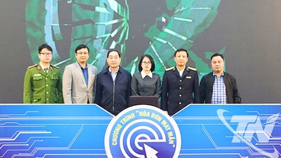 Le département des impôts de la province de Thai Nguyen organise un programme de sélection de « factures chanceuses ».