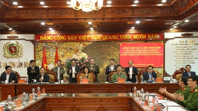 Lâm Đồng ký quy chế phối hợp liên ngành bảo đảm an ninh trật tự