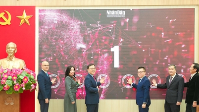 Pelancaran versi dalam talian akhbar Nhan Dan dalam bahasa Korea.