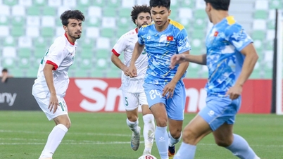 Die vietnamesische U23-Mannschaft hatte ein wertvolles „Testspiel“ gegen die syrische U23-Mannschaft.