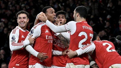 Arsenal vùi dập Aston Villa: Hình bóng nhà vô địch