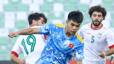 Kirguistán Sub-23 envía una fuerte advertencia a Vietnam Sub-23.