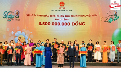 Prudential se compromete a apoyar a las generaciones futuras con 3.500 millones de VND en 2026 a través del Fondo de Protección Infantil de Vietnam.