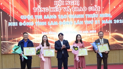 ដំណោះស្រាយចំនួន ៦០ ត្រូវបានផ្តល់ជូននៅក្នុងការប្រកួតប្រជែងនវានុវត្តន៍យុវជន និងកុមារ Lam Dong។