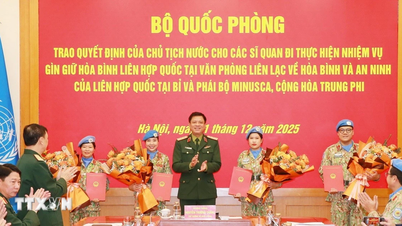 ការតែងតាំងត្រូវបានប្រគល់ជូនដល់មន្រ្តីកងទ័ពចំនួនបួនរូប ដើម្បីអនុវត្តបេសកកម្មរក្សាសន្តិភាពរបស់អង្គការសហប្រជាជាតិ។