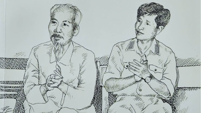 Pak Cik Ho dan pelajarnya yang cemerlang dari Hue.