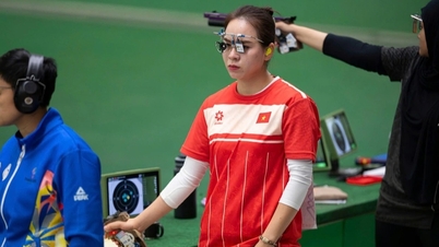 Atlet menembak Trinh Thu Vinh meraih gelar Atlet Berprestasi Terbaik Tahun 2025.