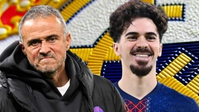 Luis Enrique amenaza con irse del PSG si el Real Madrid le arrebata a Vitinha.