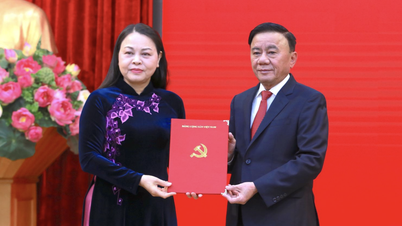 Ibu Nguyen Thi Thu Ha menjabat sebagai Wakil Ketua Kantor Tetap Komite Sentral Partai Komunis Vietnam.