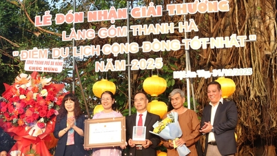 ភូមិសិប្បកម្មថាញ់ហាទទួលបានពានរង្វាន់ "គោលដៅទេសចរណ៍សហគមន៍ល្អបំផុត" ក្នុងឆ្នាំ ២០២៥។