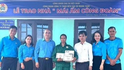 การประชุมใหญ่ครั้งที่ 10 ของสหภาพแรงงานยางพาราเวียดนาม: