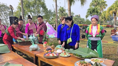 Làng Văn hóa rộn ràng với 'Mâm cơm sum vầy' đón năm mới 2026