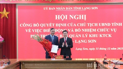 ประกาศเรื่องการตัดสินใจโยกย้ายและแต่งตั้งรองประธานกรรมการบริหารเขตเศรษฐกิจชายแดนดงดัง-หลางเซิน
