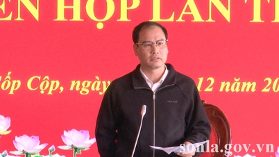 7th Session of the People's Committee of Sop Cop Commune, 21st Term
