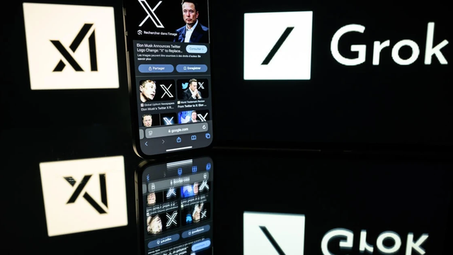 La UE ha emitido una advertencia al chatbot Grok del multimillonario E.  Musk tras un escándalo relacionado con su controvertido contenido de  inteligencia artificial.