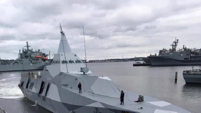 スウェーデン海軍のヴィスビュー級フリゲート艦：炭素繊維を用いた