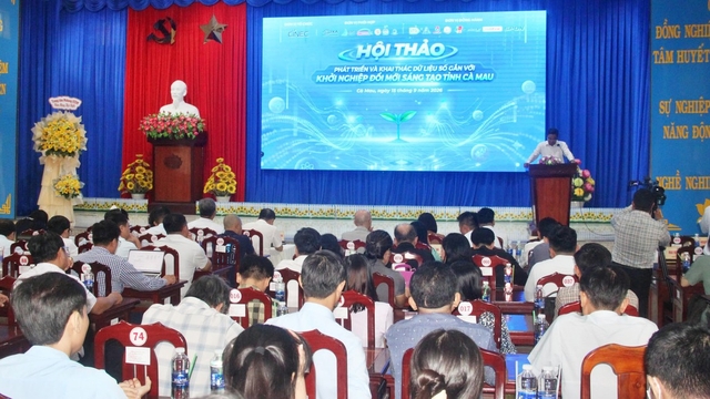 Memanfaatkan data digital untuk mempromosikan startup inovatif di Ca Mau.