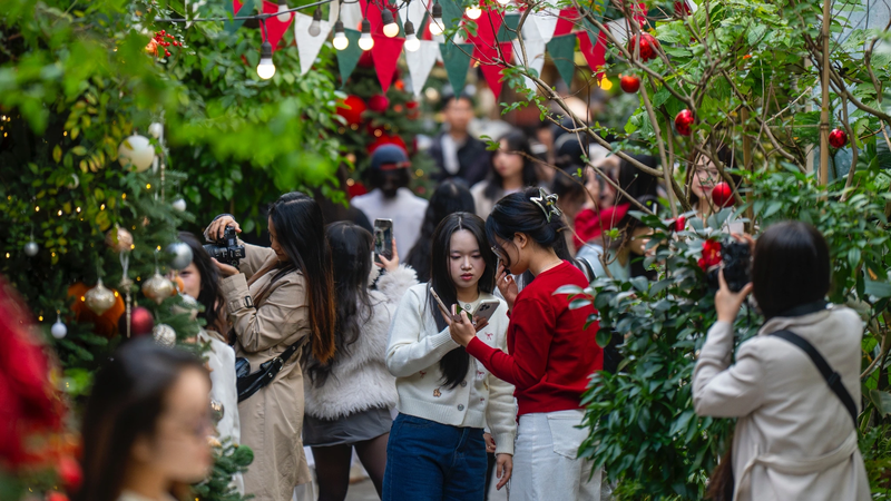 100 मीटर की गली में ऐसा क्या है जो क्रिसमस पर हलचल मचा रहा है?