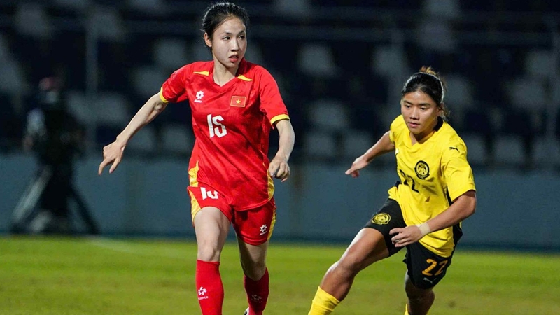 Tuyển nữ Việt Nam - Myanmar (hiệp 1) 0-0