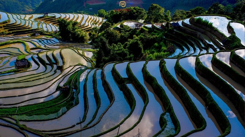 Khám phá ruộng bậc thang Mù Cang Chải mùa nước đổ