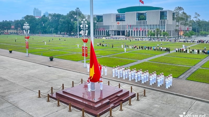 Where President Ho Chi Minh read the Declaration of Independence