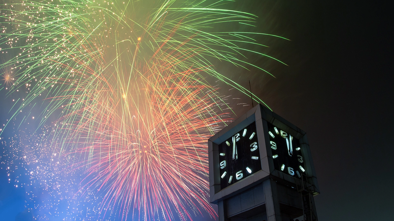 En direct : Feux d'artifice pour accueillir la nouvelle année 2026